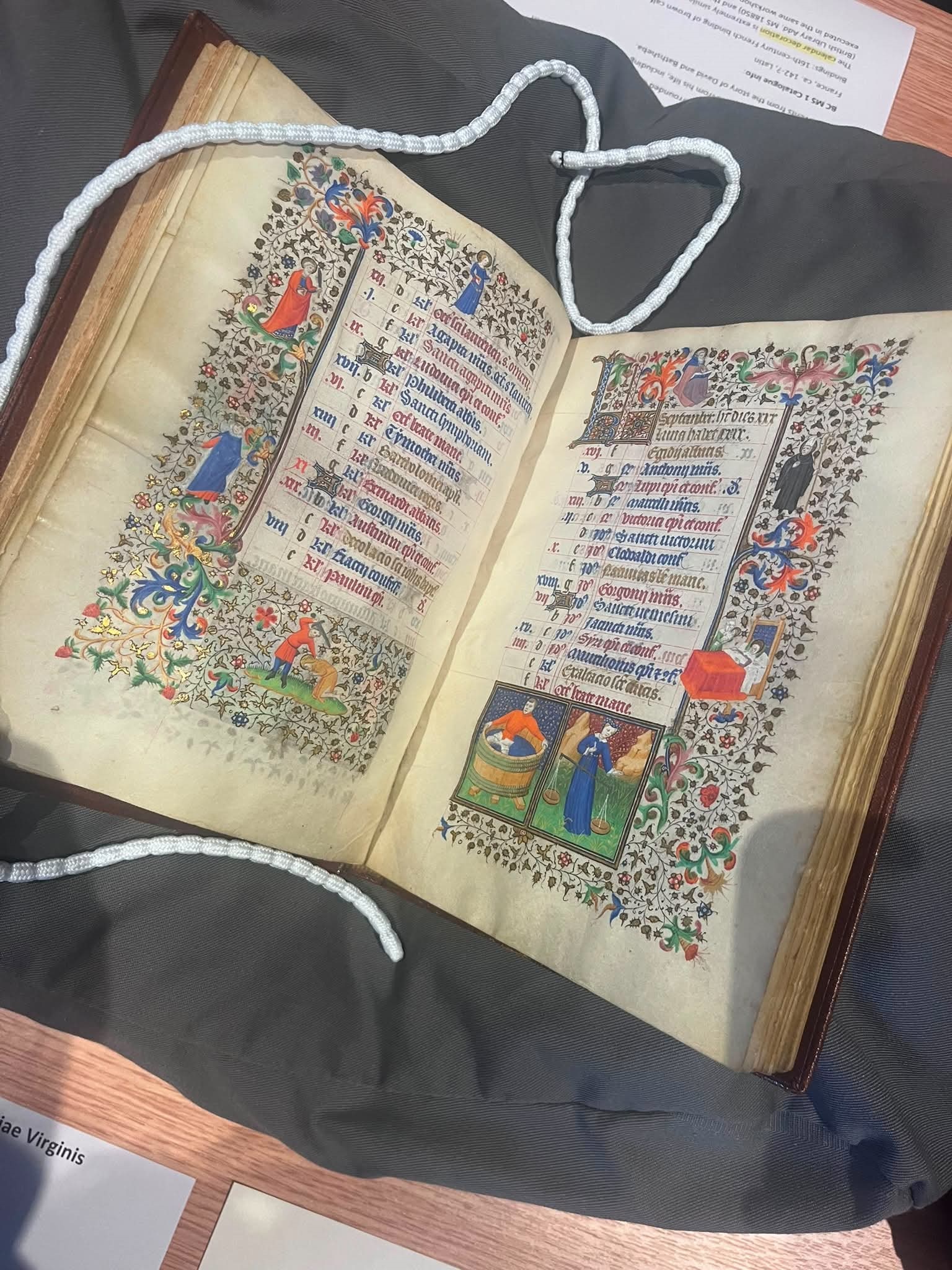 manuscript from the archives of the University of Leeds